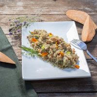 Quinoa salad with Sweet Potato